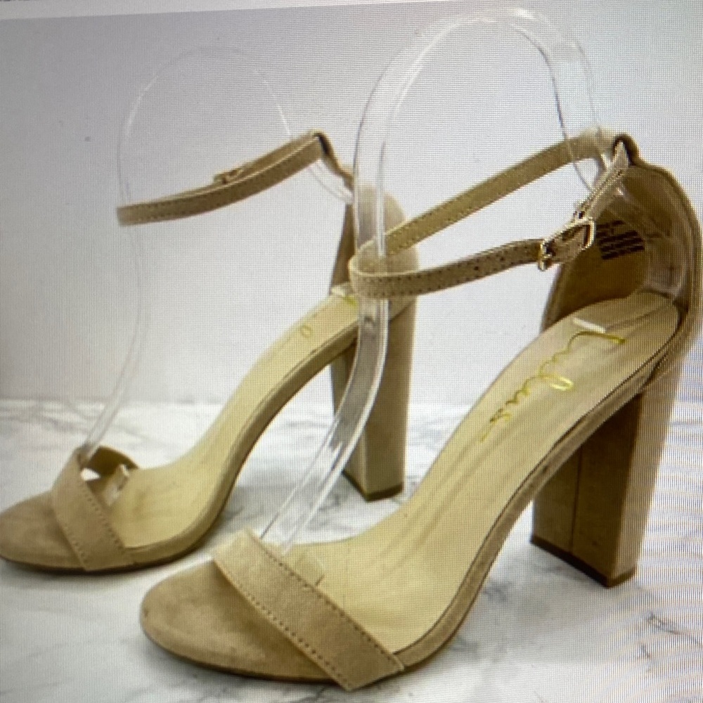 Lulu's Tan High Heel Sandals